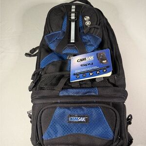 Vintage 2003 Camsak SPY‎ Camera Backpack NWT Y2K Media Bag